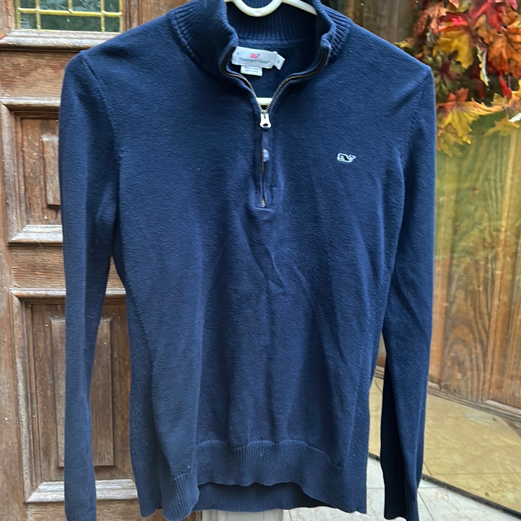 Three Quart Zip Sweater